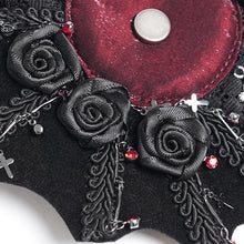 Load image into Gallery viewer, AS212 Bat-shaped Gothic Badge holder
