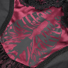 Load image into Gallery viewer, SKT23402 red women Skeleton Printing Gothic Lolita Dress
