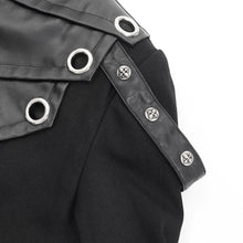 Load image into Gallery viewer, CT255 Punk stand collar rubberized twill jacket
