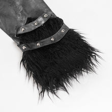 Load image into Gallery viewer, CT273 Punk hooded long-sleeved jacket with multiple straps on the front
