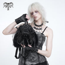 Load image into Gallery viewer, AS31801 Gothic Spider Plush Backpack
