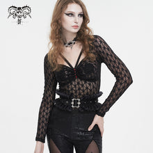 Load image into Gallery viewer, AS160 Patterned Leather Gothic Corset
