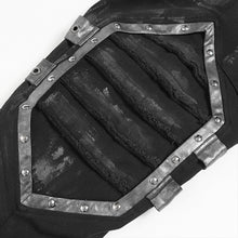 Load image into Gallery viewer, PT285 Punk trousers with hand-painted coffin-shaped thighs
