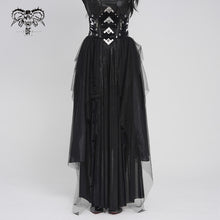 Load image into Gallery viewer, SKT247 One piece belt and Mesh Cyberpunk-Style tutu Skirt
