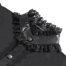 Load image into Gallery viewer, SHT132 Bat Tie Gothic Shirt
