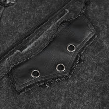 Load image into Gallery viewer, WT104 Punk-Style Hooded Distressed Loose-Fit Vest
