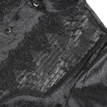 Load image into Gallery viewer, SHT15801 Gothic-Style Long-Sleeve Shirt with Branch Pattern
