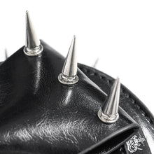 Load image into Gallery viewer, AS31501 Punk-style glossy bag with heart and bow details
