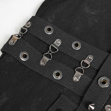 Load image into Gallery viewer, PT289 Punk side-drawn wide-leg pants
