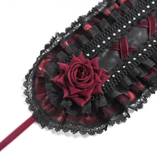 Load image into Gallery viewer, AS27603 Lolita Rose Flower Headband with Veil
