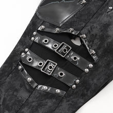 Load image into Gallery viewer, PT273 Side cutout laminated stretchy punk trousers
