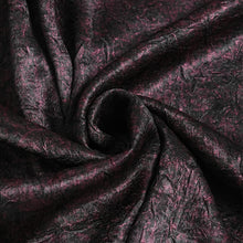 Load image into Gallery viewer, SHT15402 Wine Gothic Long-Sleeve Pleated Shirt with Bat-Wing Shoulder Flaps
