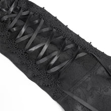 Load image into Gallery viewer, SHT14201 Black Love-shaped Jacquard Gothic Shirt
