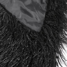 Load image into Gallery viewer, AS171 Dark wool hooded scarf
