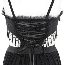 Load image into Gallery viewer, ESKT05901 Black Rose cutout waist strapless dress
