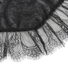 Load image into Gallery viewer, ECA014 Long and short feather flower mesh eyelash lace short shawl
