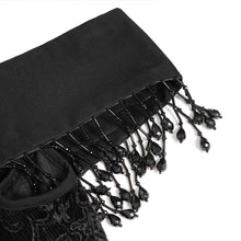 Load image into Gallery viewer, ESKT07601 Black Gothic Off-Shoulder Fishtail Dress
