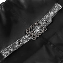 Load image into Gallery viewer, WT10302 Gothic-Patterned Leather Short Vest
