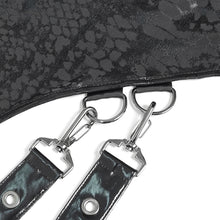 Load image into Gallery viewer, SKT237 Snake print vinyl knit punk dress
