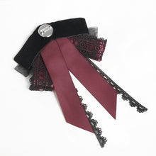 Load image into Gallery viewer, AS29602 Gothic ribbon bow tie
