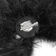 Load image into Gallery viewer, AS245 Fan-shaped feather with magnetic jewelry clip
