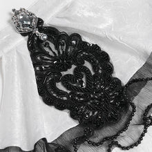 Load image into Gallery viewer, SHT15302 Faux Two-Piece Paisley Men Gothic Shirts
