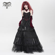 Load image into Gallery viewer, SKT243 Center front floral suspender dress
