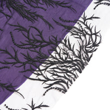 Load image into Gallery viewer, ESKT06702 purple branch mesh gothic skirt

