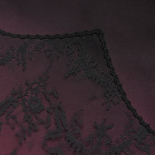 Load image into Gallery viewer, ECT016 thick warm gothic fur Black and red gradient nylon wool long coat

