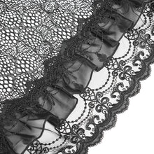 Load image into Gallery viewer, SKT23902 black and red Lolita short puffy skirt
