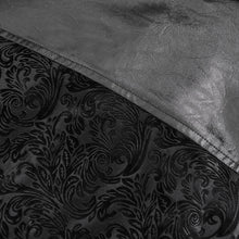 Load image into Gallery viewer, SHT149 Embossed Velvet Gothic Long Sleeve Shirt
