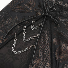 Load image into Gallery viewer, SKT235 Brown Han Dynasty element dragon pattern cheongsam dress
