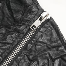 Load image into Gallery viewer, SKT227 Punk Men&#39;s Wrinkled Leather kilt
