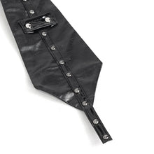 Load image into Gallery viewer, AS150 Faux Leather Studded Choker Tie
