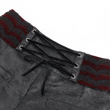 Load image into Gallery viewer, PT29802 Gothic Non-Stretch Patterned Leather Trousers
