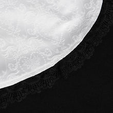 Load image into Gallery viewer, SHT14202 White Love-shaped Jacquard Gothic Blouse
