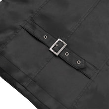 Load image into Gallery viewer, WT09301 black Gothic Embossed Vest

