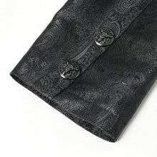 Load image into Gallery viewer, CT281 Gothic Glossy Jacquard Jacket
