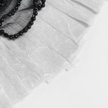 Load image into Gallery viewer, AS28802 Glossy irregular pleated woven Gothic shirt bow tie
