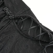 Load image into Gallery viewer, TT290 3D Flower Shoulder Hollow out Gothic T-shirt
