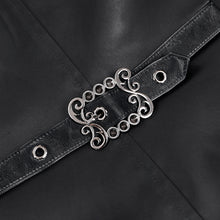 Load image into Gallery viewer, WT10301 Gothic-Patterned Leather Short Vest
