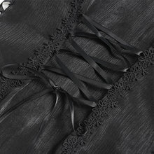 Load image into Gallery viewer, SHT15101 Lolita Shimmer Chiffon Pleated Short-Sleeve Blouse
