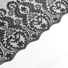 Load image into Gallery viewer, ESKT05602 red Gothic floral embroidered skirt
