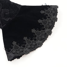 Load image into Gallery viewer, CT25801 Gothic round stand collar velvet coat
