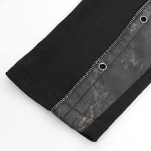 Load image into Gallery viewer, PT270 Punk Twill and Faux Leather spliced Trousers
