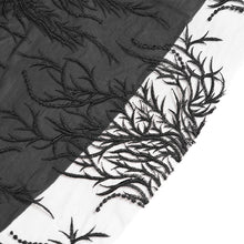 Load image into Gallery viewer, ESKT06701 black branch mesh gothic skirt
