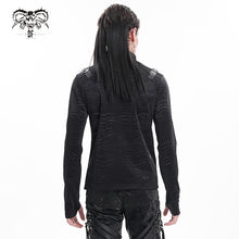 Load image into Gallery viewer, TT284 Punk techwear high-neck long-sleeved T-shirt
