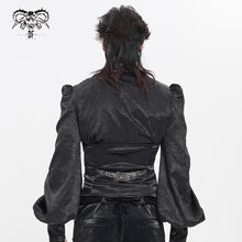 Load image into Gallery viewer, WT10302 Gothic-Patterned Leather Short Vest
