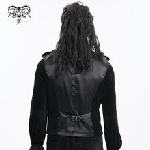 Load image into Gallery viewer, WT090 Chenille cashew jacquard vest
