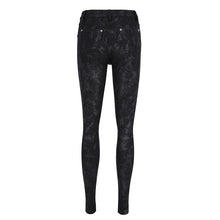 Load image into Gallery viewer, PT252 Super stretchy knitted laminated punk trousers
